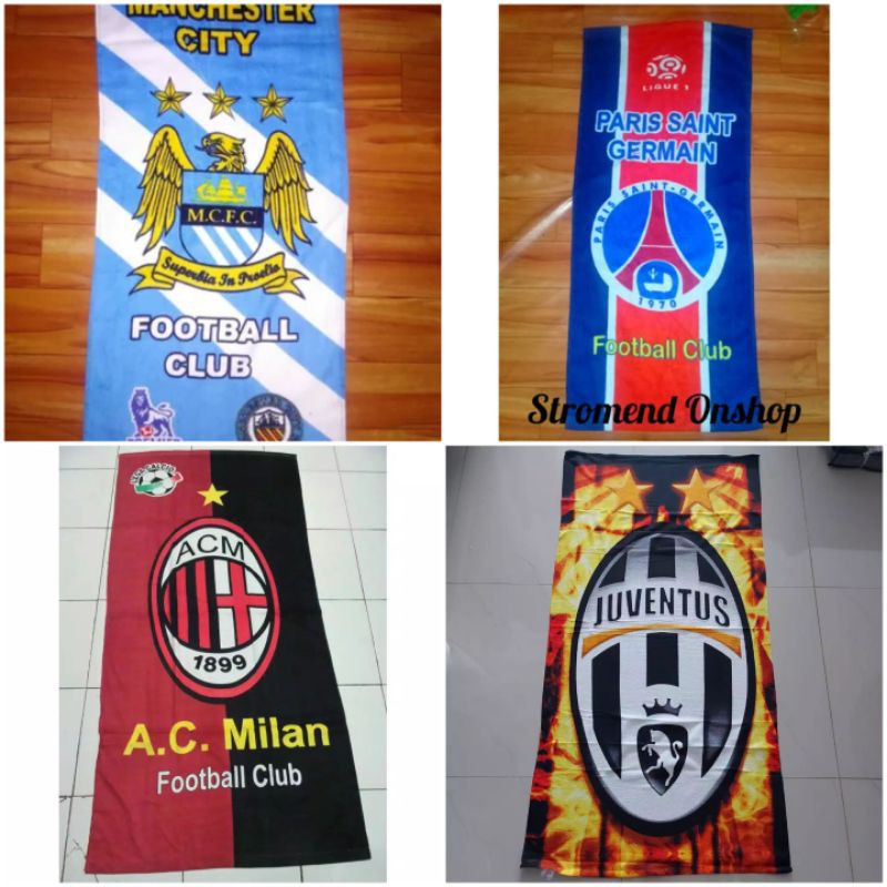 HANDUK MANDI MOTIF BOLA JUMBO DEWASA TEBAL BEST SELLER