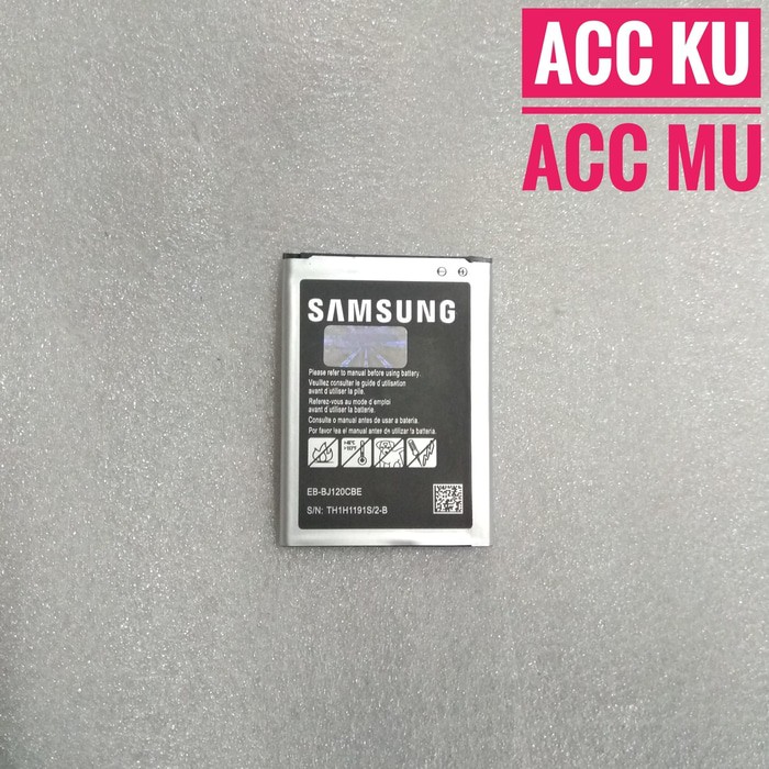 Baterai Hp Samsung Galaxy J1 2016 / J120 / J120F / J120G Batre Battery Handphone Original OEM 99% BJ120CBE Ori