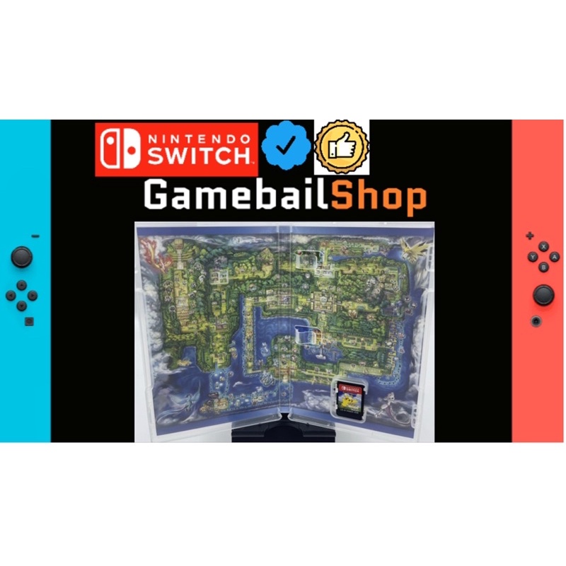 Nintendo Switch Game - Pokemon Let’s Go Pikachu Lets Go Eevee / PokeBall Poke Ball