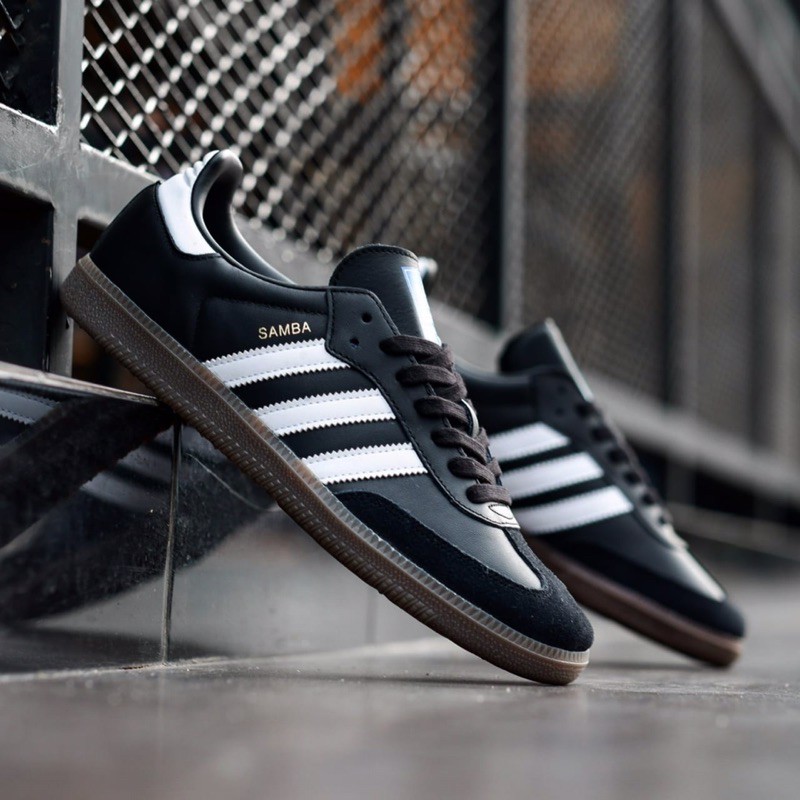 Adidas Samba Black White Gum