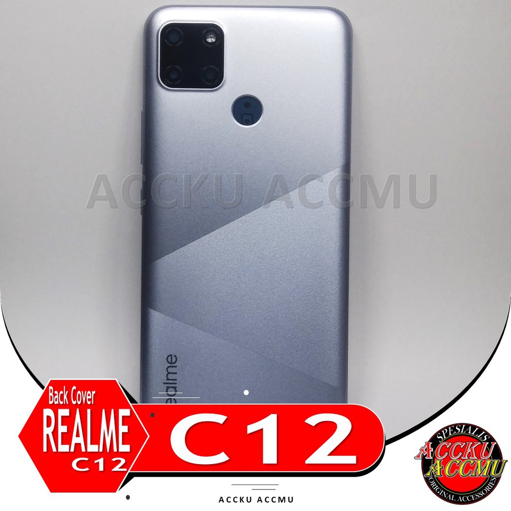 C12  Tutup Belakang Realme C12 Back Cover Realme C12 Tutup Baterai Realme C12