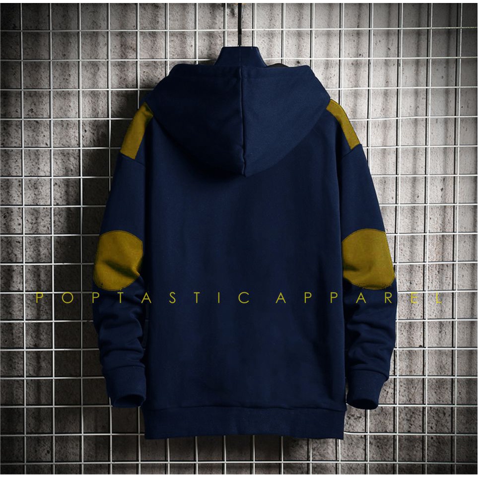 TERMURAH !! COD Jaket Sweater Hoodie Pria Distro stussyOriginal Big Size Jumbo M - XXL