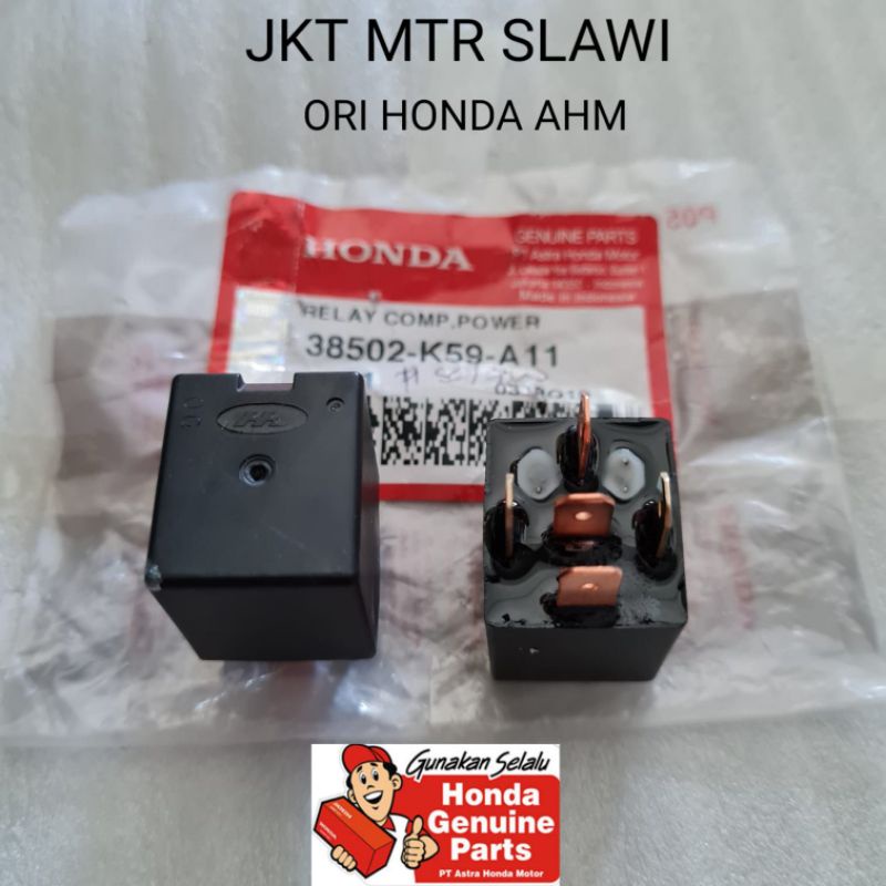 38502-KWN-901 relay comp vario 150 &amp; vario 125 f1 2012 -2022 ori ahm dealer resmi hgp asli honda ahm