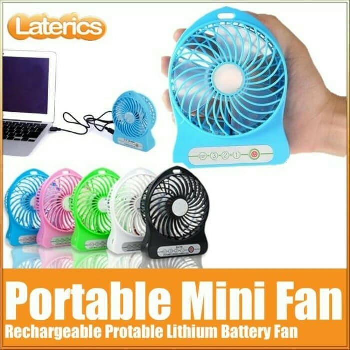 [BISA COD] KIPAS PORTABLE MINI / MINI FAN RECHARGEABLE / KIPAS ANGIN MINI TERMURAH