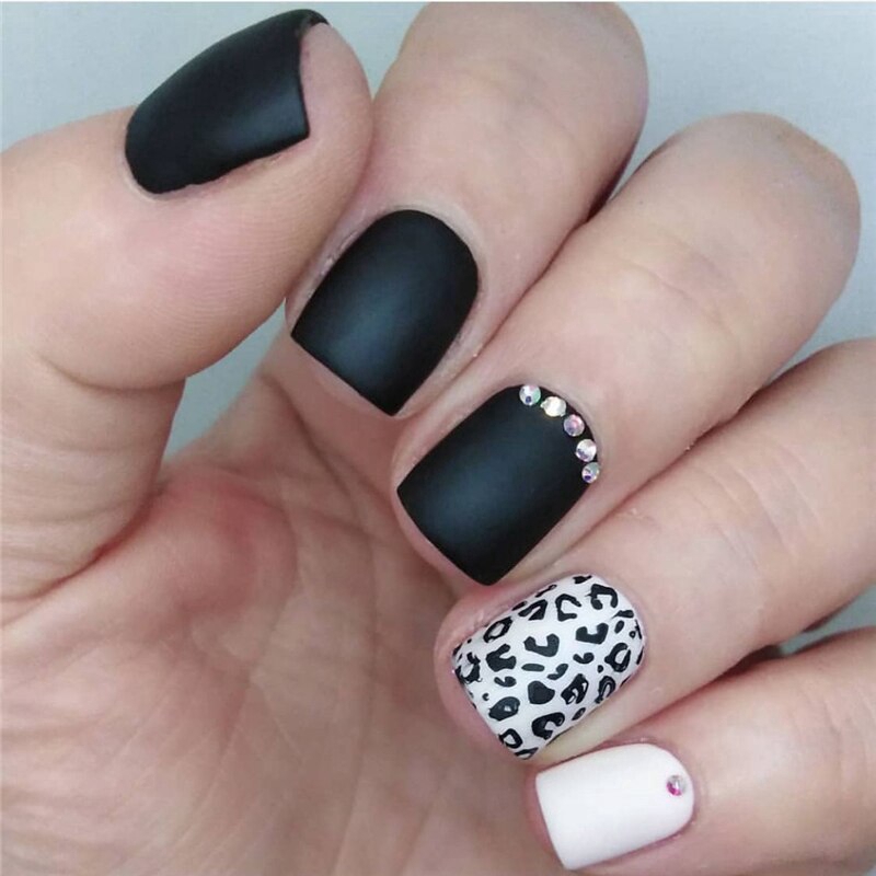 Diy Nail Art Tip 1lembar Pola Leopard Nail Art Transfer Air Stiker Decals Full Wraps Manicure