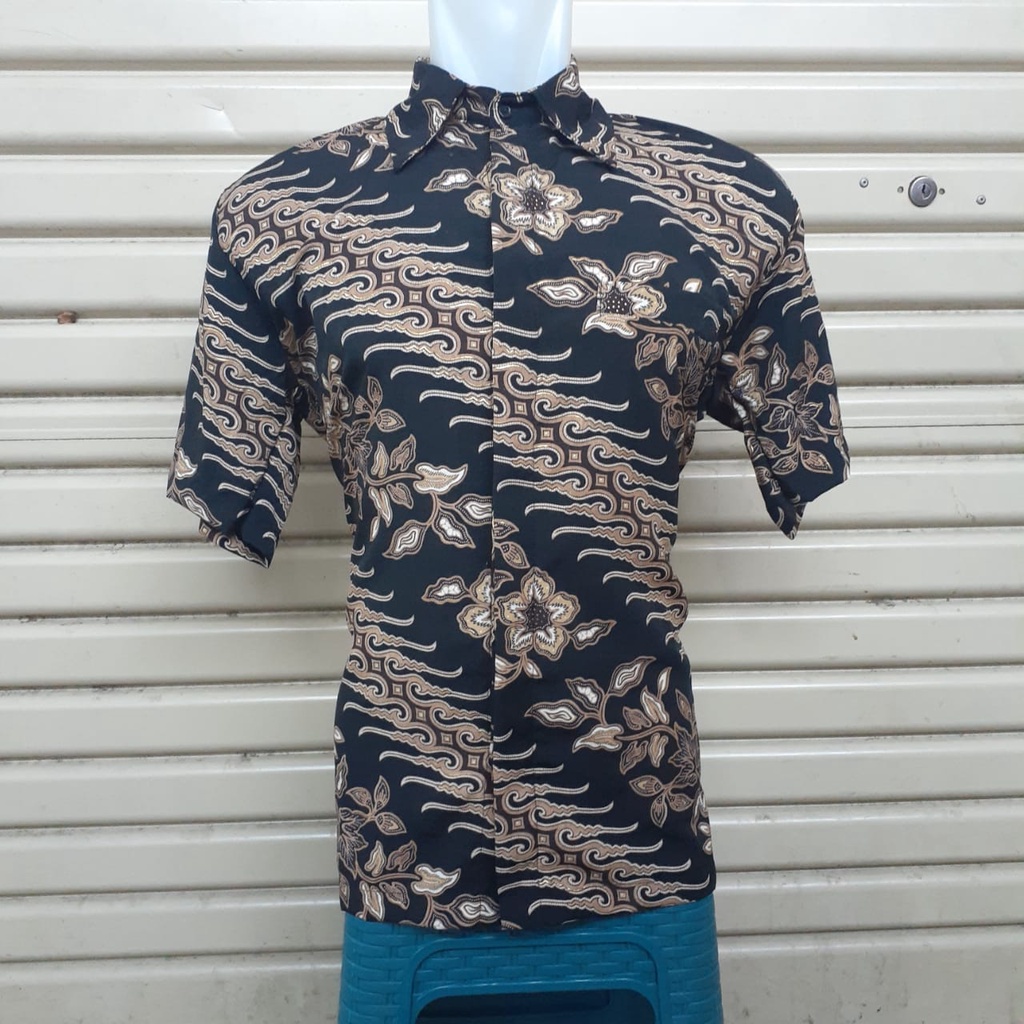 Kemeja Batik Pria Lengan Panjang Dan Lengan Pendek Motif Kerasakti