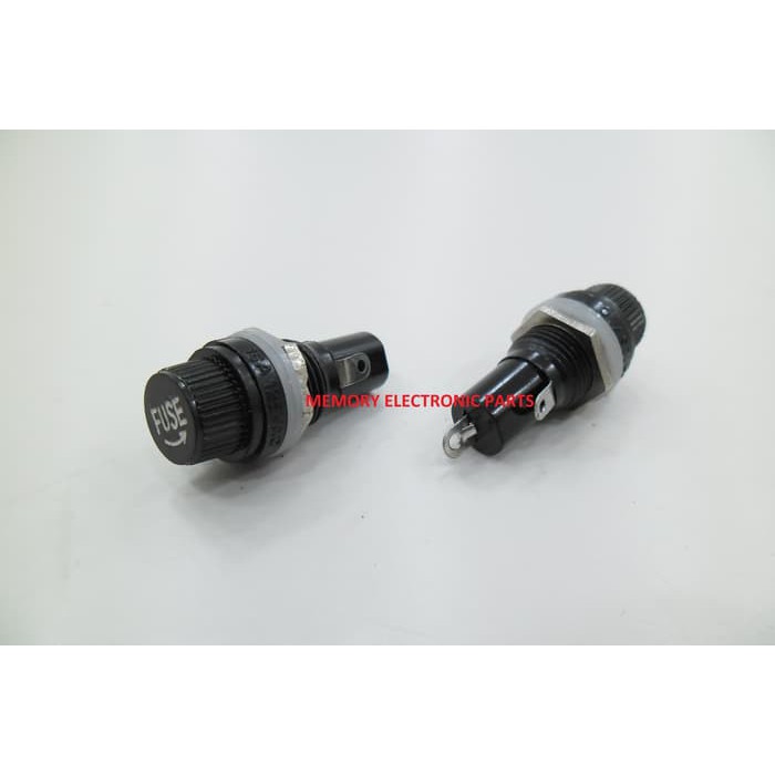 2PCS FUSE HOLDER TEMPAT SIKRING KECIL 3.8X1.5CM