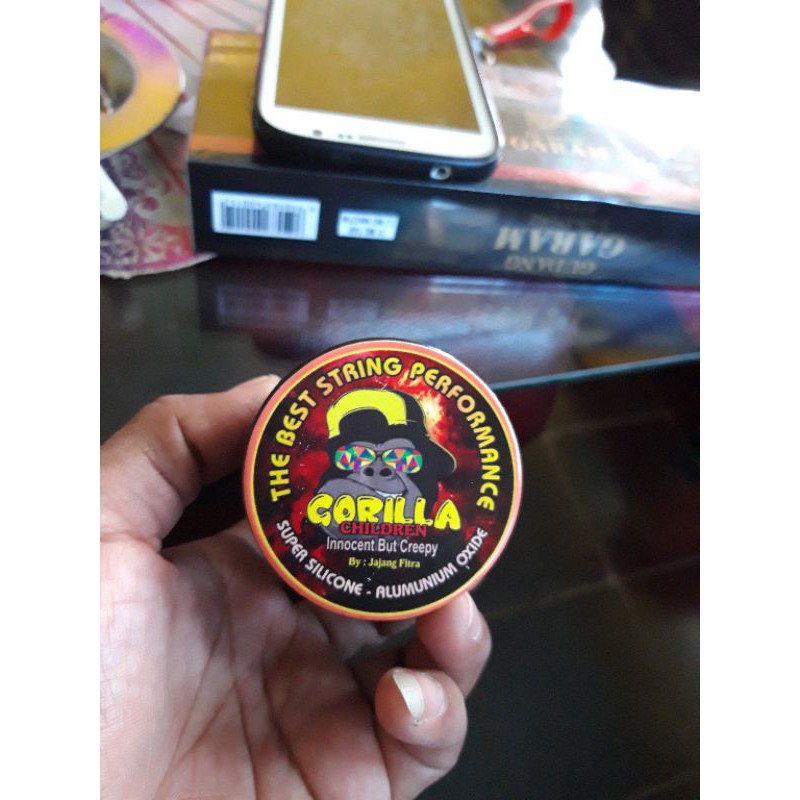 gelasan gorilla. gelasan kasar merang gahar. gelasan tajam