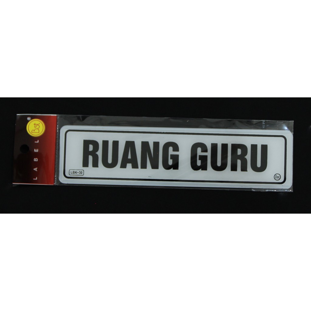 

Label Akrilik Ruang Guru
