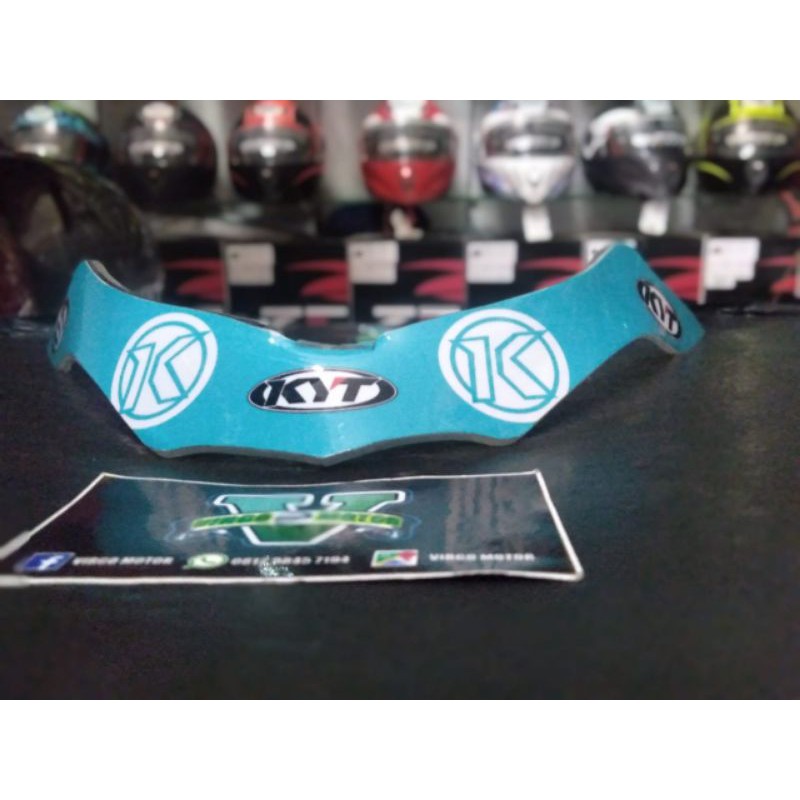 SPOILER HELM KYT R10# AQUAMARINE