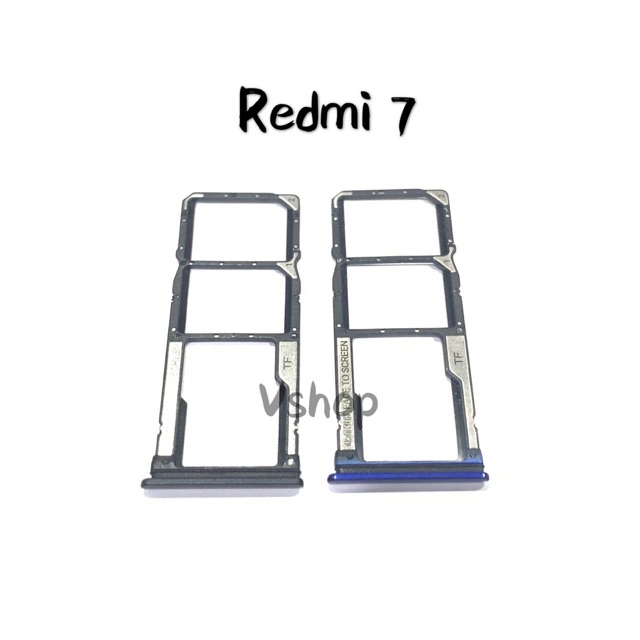 SIMTRAY SIM TRAY XIAOMI REDMI 7 - TEMPAT SIMCARD SLOT SIMCARD REDMI 7