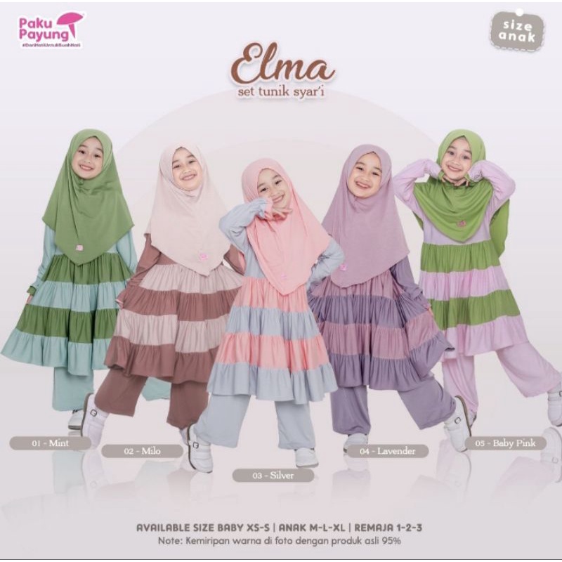 Setelan Elma Series Original By Paku Payung