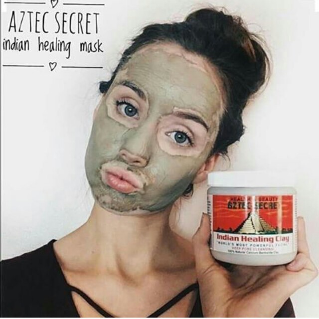 SALE 454GR AZTEC SECRET INDIAN HEALING CLAY DEEP PORE CLEANSING - CLAY MASK FACE MASK HAIR MASK