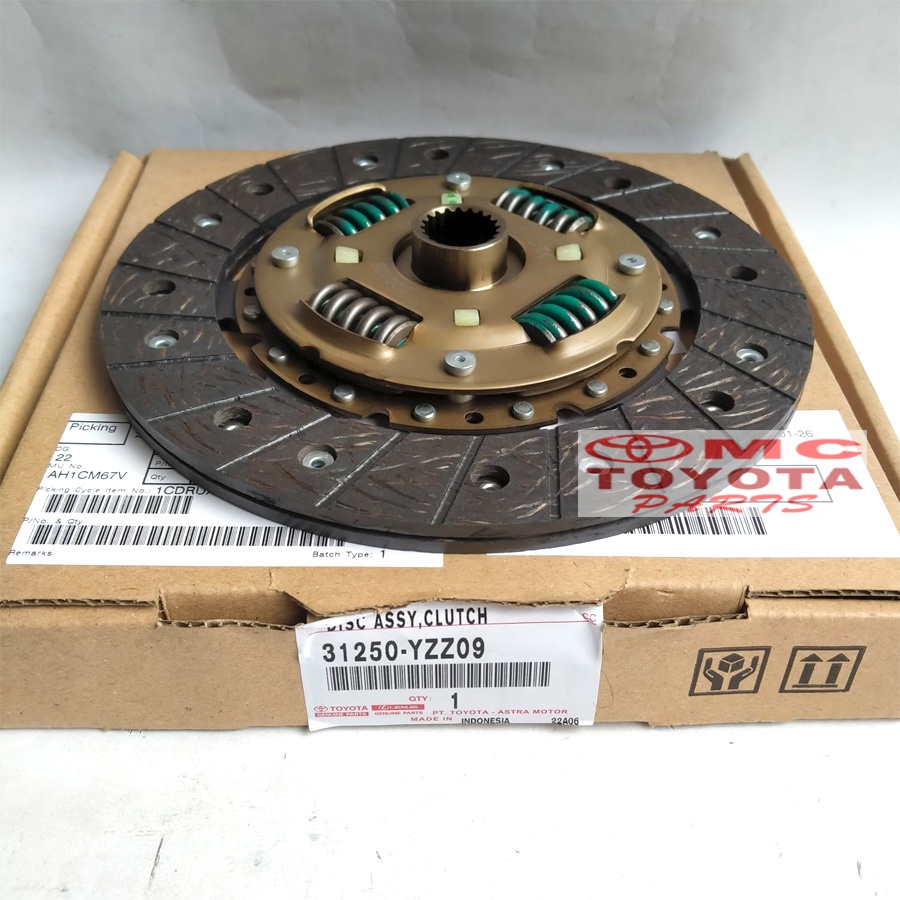 Plat Kopling Clutch Disc Avanza Xenia 1.3 Gran Max 31250-YZZ09