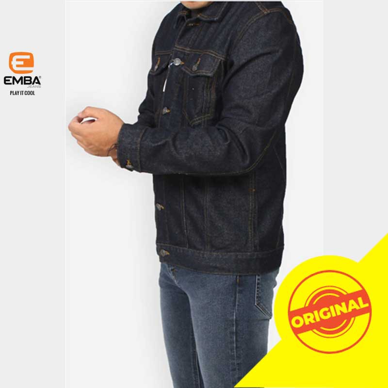 Emba Jaket Denim Pria JNC 68-4091400138