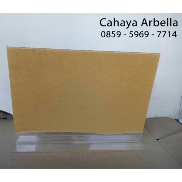 

Acrilik Tent Holder/Tent Card A3 Landscape