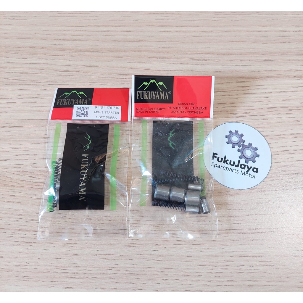 Fukuyama Mimis Oneway Starter Gotri Pelor Stater Honda Supra - Grand (1 set = 9 pcs) (91101-179-710)
