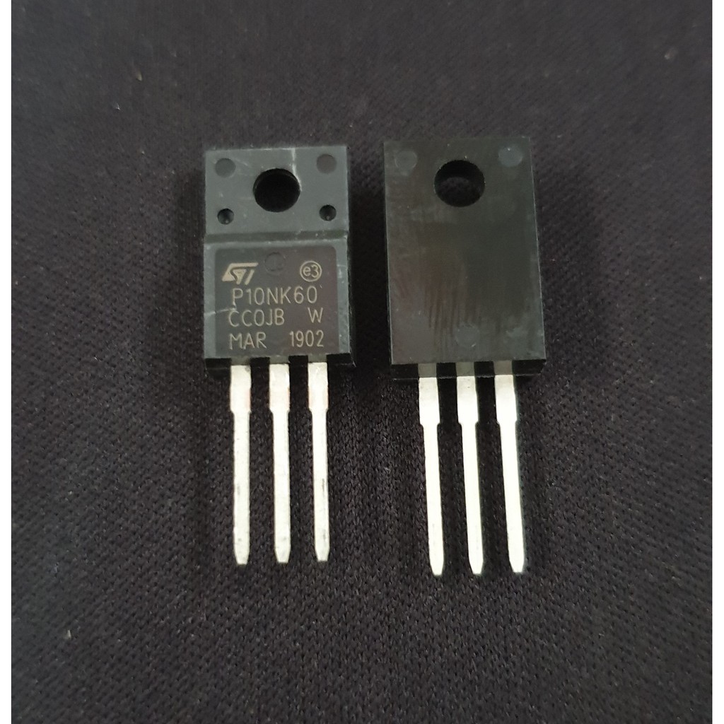 Transistor P10NK60 MOSFET N-channel 600 V 0.65 Ohm 10 A