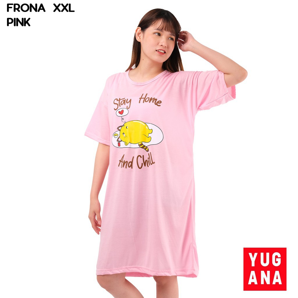 Yugana Frona Baju Wanita Cewek Terbaru Korea Atasan Daster Xxl Jumbo Murah Wanita Cewek Kekinian Shopee Indonesia