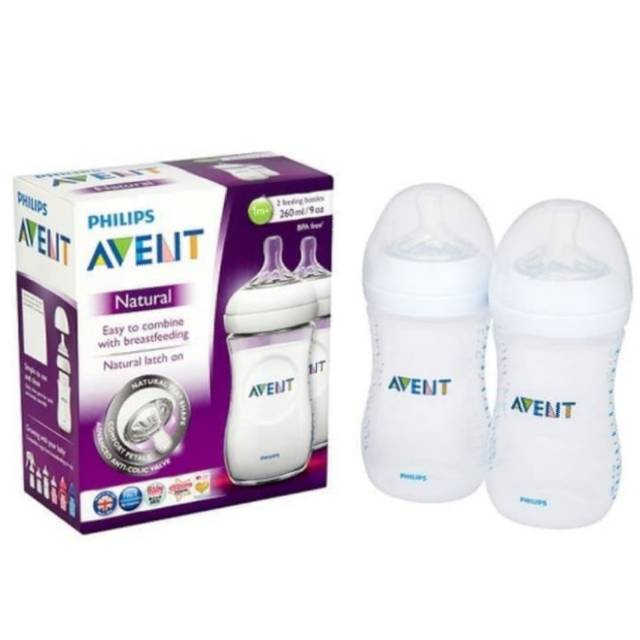 Avent Bottle Natural 260ml Isi 2pcs