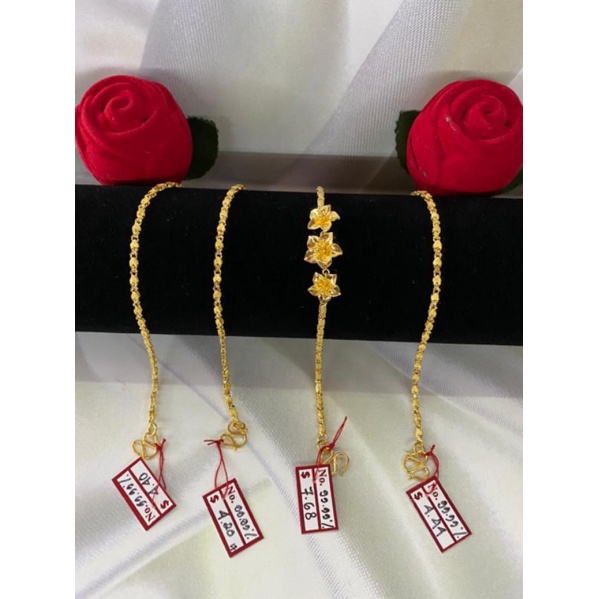 Gelang emas asli 24karat