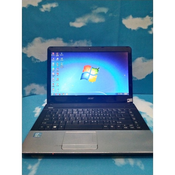 Laptop Acer Aspire E1-471 core i3 ram 4gb 4 GB murah seken second