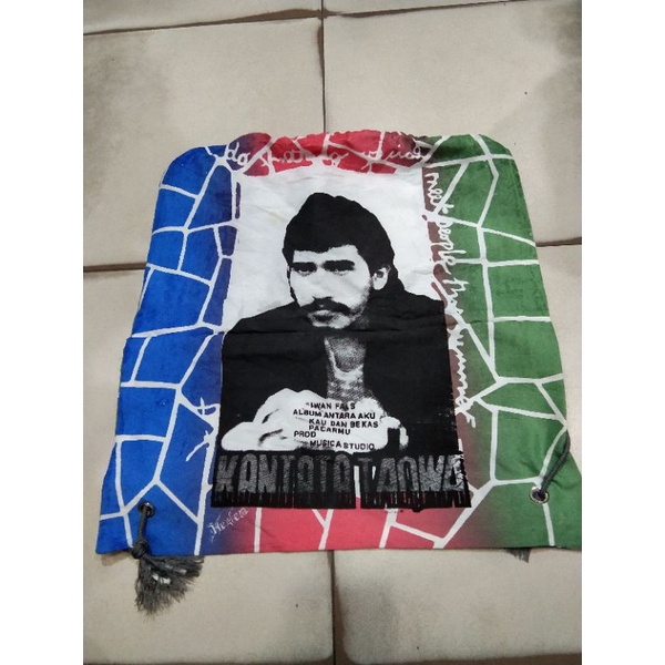 Tas punggung, tas kerja, tas kain serut Iwan Fals