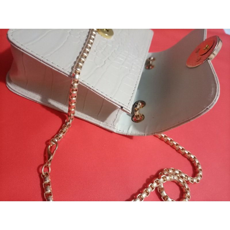 tas slempang croco tali ulir 001 ( free dusbag )