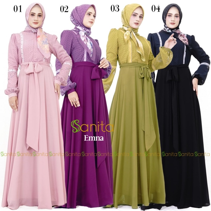 Emna Dress Set Original By Sanita