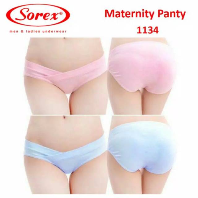 Celana Dalam Ibu Hamil Sorex 1134 dan 1140 Cd Hamil/Maternity Panty Low Waist [ Bunda Altaf ]