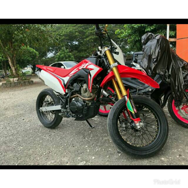 Paketan WHEELSET Honda CRF 150 L - Sepaket Velg SET Super Moto Honda CRF 150 L Plus Ban Swallow