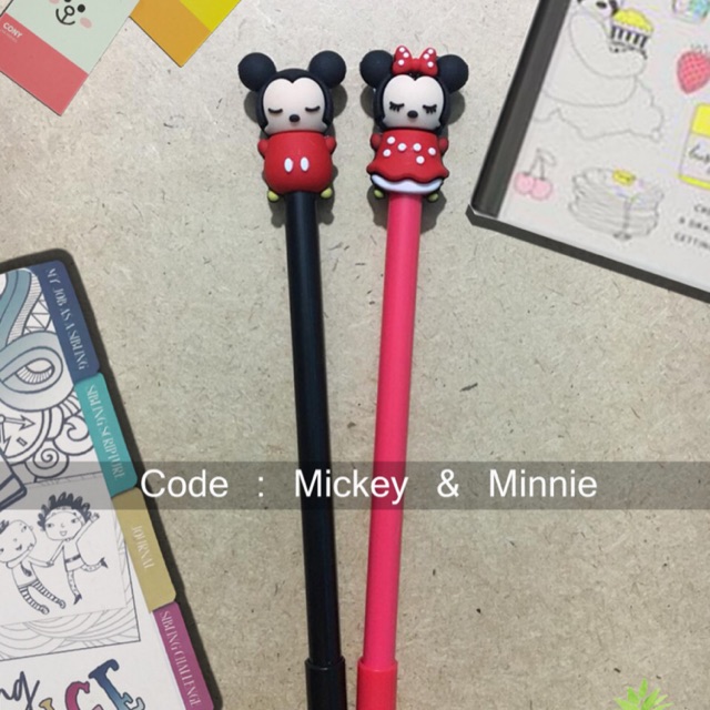 

Pulpen karakter: mickey & minnie