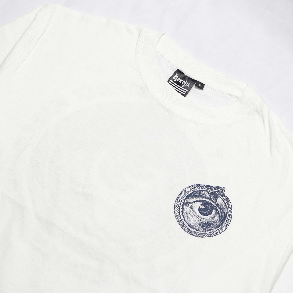 Heretic - Longsleeve T-shirt - Snake Eye White