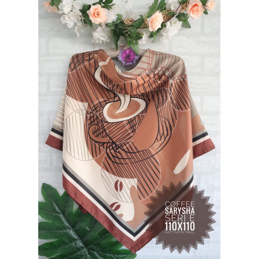 jilbab segiempat motif coffee-3