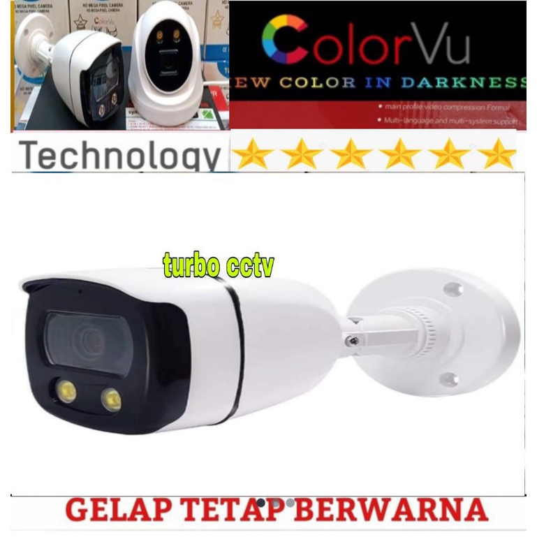 KAMERA CCTV INDOOR / OUTDOOR COLORVU 6MP FULL HD