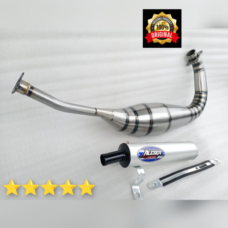 KNALPOT NINJA RR NINJA R LEHER L ALESER