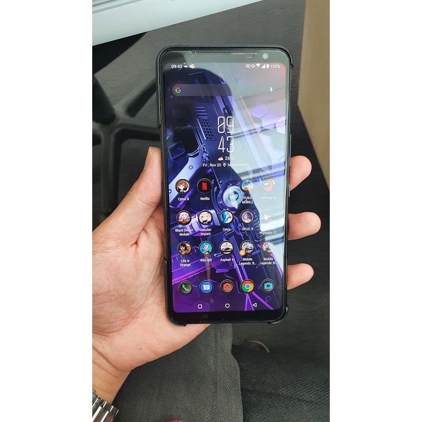 Hand phone ASUS ROG 3 8/128 Original Second Baru pakai 2 Bulan Milik sendiri