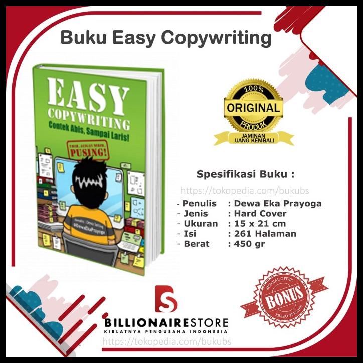 

PROMO BUKU EASY COPYWRITING DEWA EKA PRAYOGA PROMO