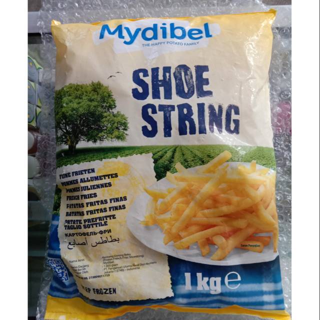FROZEN FOOD BANDUNG, CIMAHI, KBB Mydible Shoestring French fries 1kg/kentang beku shoestring gurih