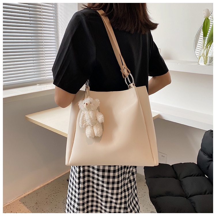 BJ81887 - BEIGE/BLACK/YELLOW - TAS WANITA FASHION IMPORT MODIS ELEGAN TERMURAH TERLARIS TERBARU BAGSTORE JAKARTA TAS BATAM GT1887