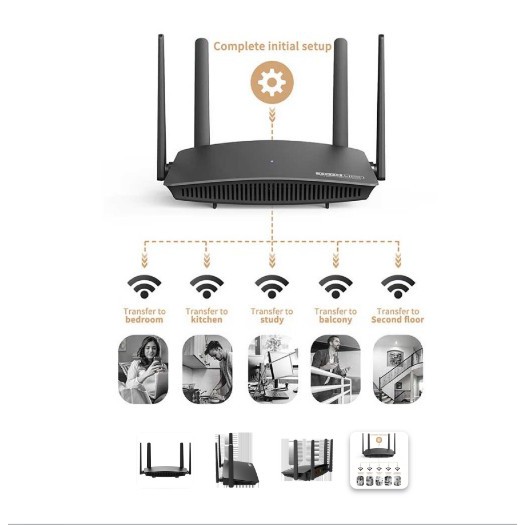 TOTOLINK A720R AC1200 Wireless Dual Band Router