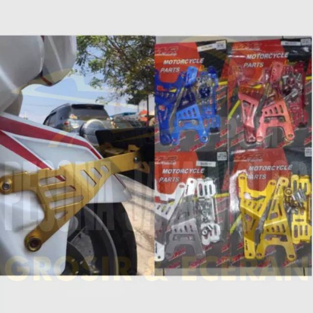 Breket Kedudukan Plat Nomor Cnc  Fastbikes Universal Nmax,Nmax New 2020,Aerox,Lexi