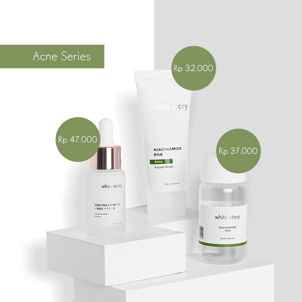 White Story Paket Acne (Tanpa Acne Cream)