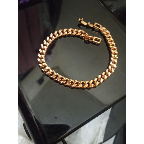 XAC22-Gelang tangan xuping rantai polos uk18cm