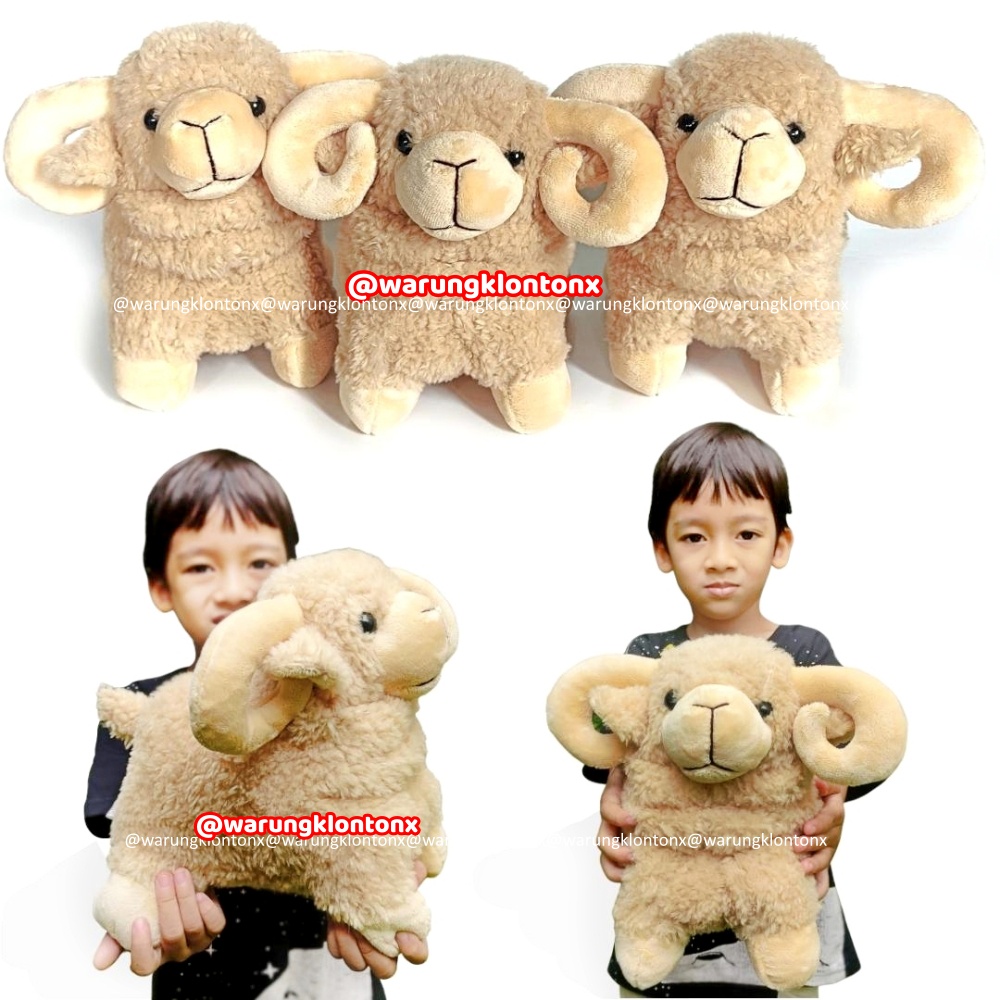 SNI l Boneka Domba Mini Jumbo M L XL Tanduk Lucu Berkualitas Halus Lembut Premium Kado Hadiah Anak Pacar Cowok Cewek Laki Perempuan Pria Wanita Cowo Cewe Ulang Tahun Jadian Lucu Unik Gemes Gemoy Murah Impor