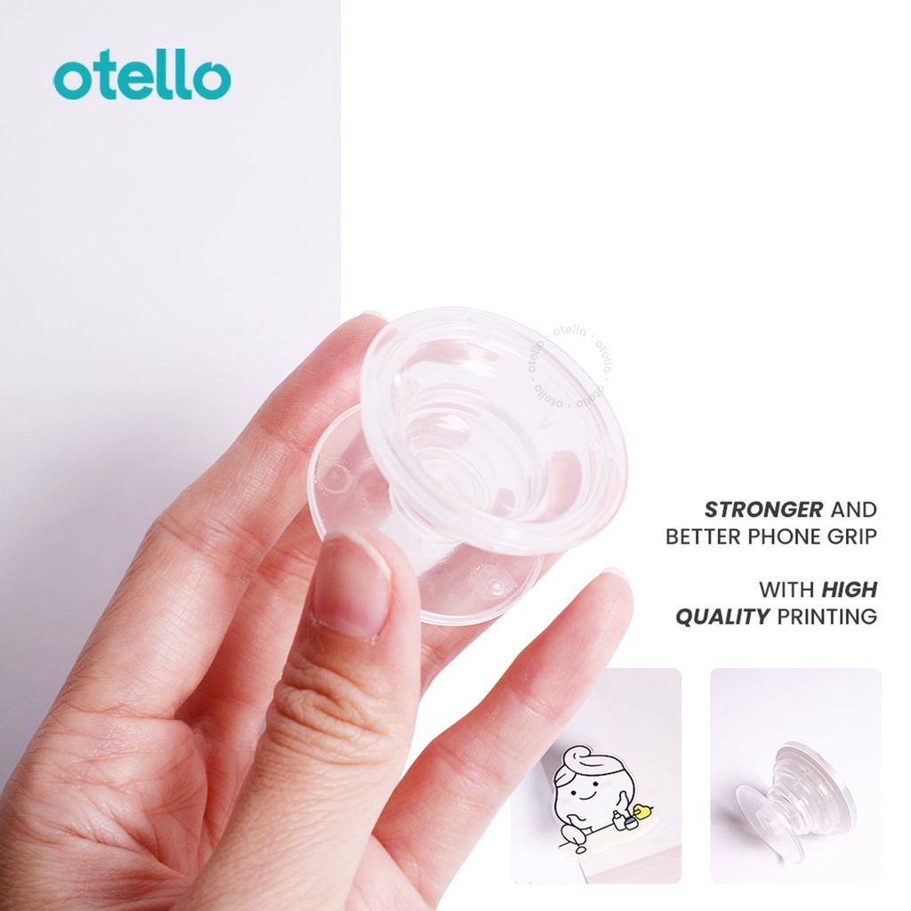 3D Griptok Pentol (2.0) Acrylic Pop Phone Grip Socket Holder Stand HP Grip