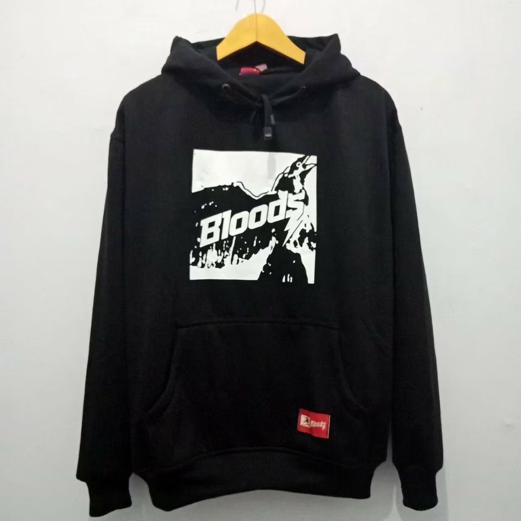 Sweater Hoodie Bloods Pria / Wanita