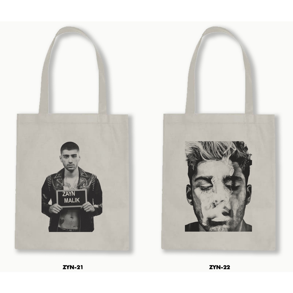 TOTE BAG BLACU - ZAYN MALIK .02