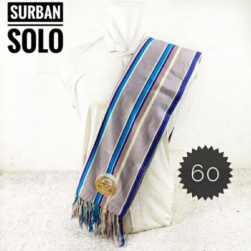 Sorban Habib Surban Rida solo sorban zaweeya sorban masjid Riyadh habib syech-Biru muda