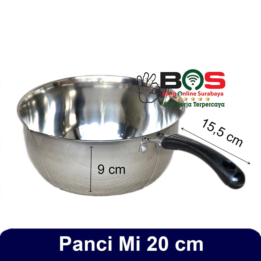 Panci Susu Panci Memasak Mie Panci Kuah Diameter 20 CM